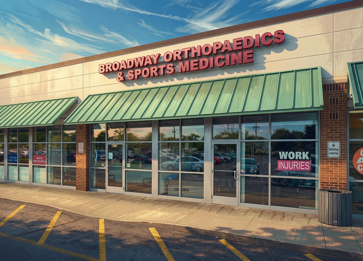 Broadway Orthopedics clinic exterior at 6829 Broadway Ave, Cleveland, Ohio